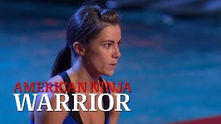 Kacy Catanzaro at the 2014 National Finals  American Ninja Warrior [upl. by Micah842]