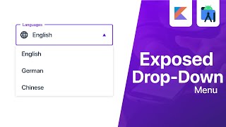 Exposed DropDown Menu  Forget about Spinner  Android Studio Tutorial [upl. by Ylrebmic434]