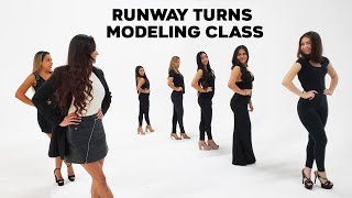 Modeling Class  Learn Catwalk  How To Walk The Runway Like A Model [upl. by Soluk]