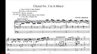 Choral 3 in A Minor César Franck 18221890  Michał Szostak organ [upl. by Kiri121]