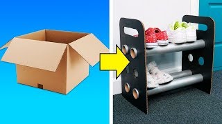 59 ÚTILES USOS PARA CAJAS DE CARTÓN [upl. by Attenod]