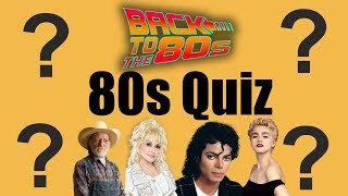 Guess The Song 80s  QUIZ [upl. by Eneladgam]