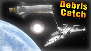 KSP Catching DeepSpace Debris with a SSTO [upl. by Reste]