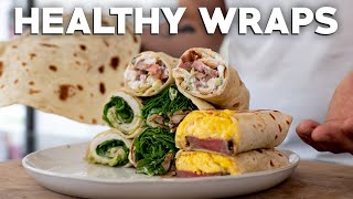 Healthy Wraps at Home Make Your Own Flatbread [upl. by Turnbull]