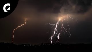 10 Minutes of Rain and Thunderstorm Sounds For Focus Relaxing and Sleep ⛈️ Epidemic ASMR [upl. by Ahsinra]