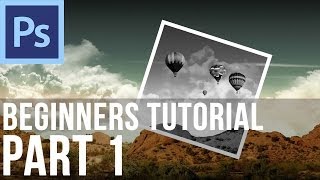 Adobe Photoshop CS6 Tutorial for Beginners Part 1 [upl. by Sophronia]