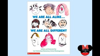 We Are All Alike We Are All Different Read Aloud [upl. by Damales]