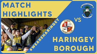 Haringey Borough vs Tilbury FC Highlights [upl. by Kehsihba]