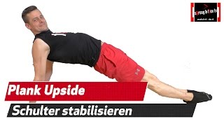 Schulter  Ellenbogen und Handgelenk stabilisieren  Reverse Plank [upl. by Garber719]