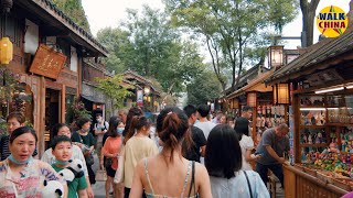 Walk China 4K  Broad and Narrow Alley  Chengdu Street Walking  Summer 2021 [upl. by Liddle727]