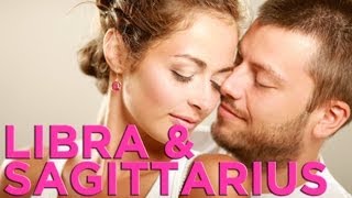 Are Libra amp Sagittarius Compatible  Zodiac Love Guide [upl. by Yblocaj]