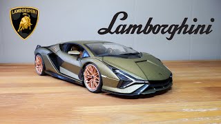 118 Scale Maisto Lamborghini Sian  Diecast Model Car [upl. by Maurie]