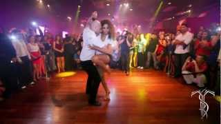 ATACA amp LA ALEMANA Bachata Dance Performance 40 MILLION VIEW PARTY At THE SALSA ROOM [upl. by Eanom]