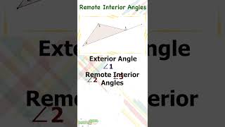 Math Guide  Remote Interior Angles  Part 2 [upl. by Budde]