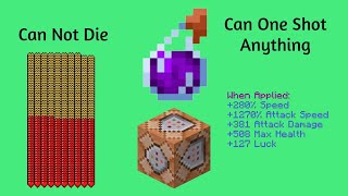 How To Make An OP Potion Using Commands [upl. by Atiuqnahs]