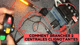 🔧 COMMENT BRANCHER UN COMMODO AVEC CENTRALE CLIGNOTANTE 🔵 [upl. by Polinski]