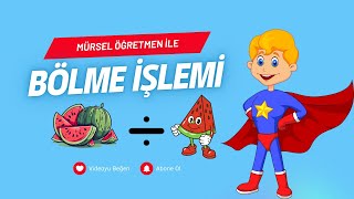 3Sınıf Matematik 18ders Bölme İşlemi Konu Anlatımı Detaylı Anlatım [upl. by Assyla]