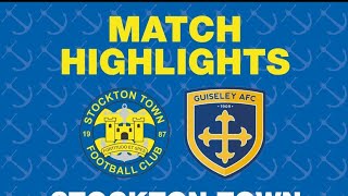 HIGHLIGHTS  Stockton Town 31 Guiseley AFC [upl. by Nataline]