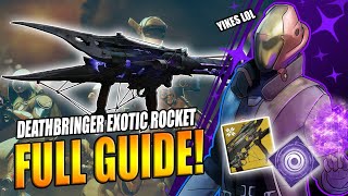 Destiny 2  How To Get The DEATHBRINGER Exotic Rocket  Symphony of Death FULL Quest Guide [upl. by Sairacaz315]