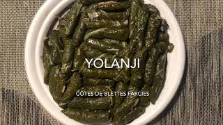 Feuilles de blettes farcies végétariennes YALANJI [upl. by Morse]