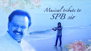 En Kathale En kathale  Musical Tribute to SPB SIR by Rajesh Cherthala  FLUTE COVER [upl. by Oina]