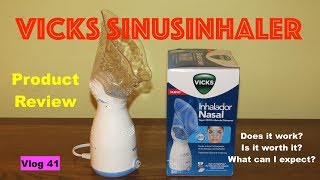 Vicks Sinus Inhaler Product Review [upl. by Dorothee665]