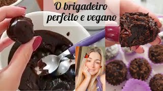 Brigadeiro pra enrolar vegano [upl. by Bartley]