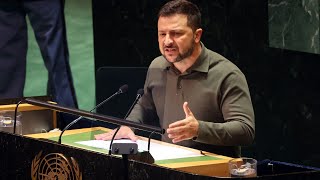 WATCH Zelensky speaks at UN Security Council [upl. by Kennedy]