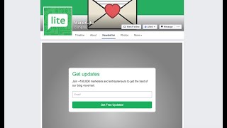 Facebook Integration Page Tabs  MailerLite [upl. by Einwahs]