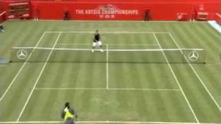 Robby Ginepri  Fernando Gonzalez great point [upl. by Rufena209]