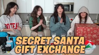 Valkyrae Fuslie Miyoung and TinaKitten EXCHANGED GIFTS [upl. by Ermey]