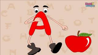 A For Apple B For Ball I Kids Learning Videos I Abcd For Kids I Preschool Songs I Abc Learning [upl. by Garneau]