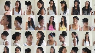 30 Box Braids Styles [upl. by Hux]