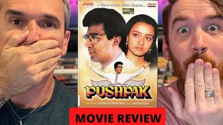 Pushpaka Vimana  Pushpak 1987  Movie REVIEW  Kamal Haasan [upl. by Oiramed]