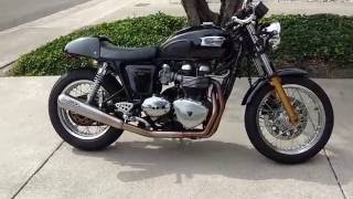 Triumph Thruxton 900 Walk Around [upl. by Bumgardner]