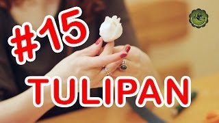 Kwiatki z bibuły 15  tulipan [upl. by Nyloj]