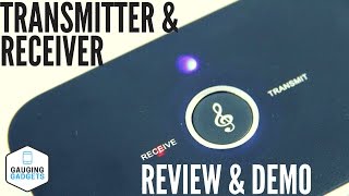 Bluetooth 41 Transmitter and Receiver Review and Howto Setup [upl. by Nosmas]