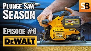 DeWALT DCS520 Cordless 54v Plunge Saw  Episode 6 [upl. by Aiela445]