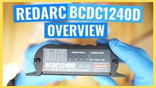 REDARC BCDC1240D  OVERVIEW amp UNBOX  DUAL BATTERY DUAL INPUT 40A INVEHICLE DC BATTERY CHARGER [upl. by Etta]