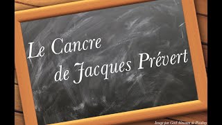 Poésie  Le Cancre de Jacques Prévert [upl. by Tnias]