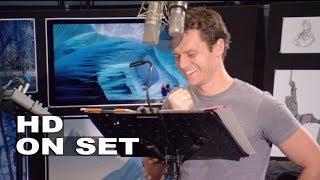 Frozen Jonathan Groff quotKristoffquot Behind the Scenes  ScreenSlam [upl. by Walczak]