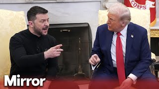 IN FULL Trump and Zelenskyy heated White House meeting [upl. by Lainahtan]