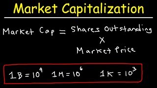 Market Capitalization of Stocks [upl. by Atews966]