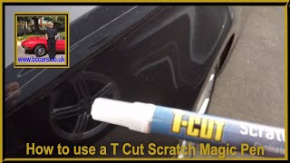 How to use a T Cut Scratch Magic Pen [upl. by Wills213]