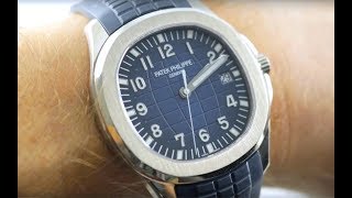 Patek Philippe Aquanaut 422MM 5168G001 20th Anniversary Patek Philippe Watch Review [upl. by Cannell289]