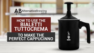 How to Use the Bialetti Tuttocrema Milk Frother [upl. by Asial173]