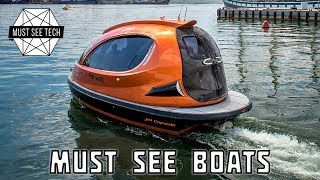 7 Awesome Watercraft and Mini Boats that YOU MUST SEE [upl. by Rehpinnej]