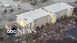 Hurricane Michael leaves destruction thousands without power in its wake [upl. by Nuhs]