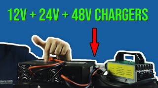 How To Charge Your BigBattery Batteries  12V 24V amp 48V Chargers [upl. by Doll]