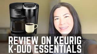 Keurig KDuo Essentials Coffee Maker Review and Demo  SeebieDeebie [upl. by Warner332]